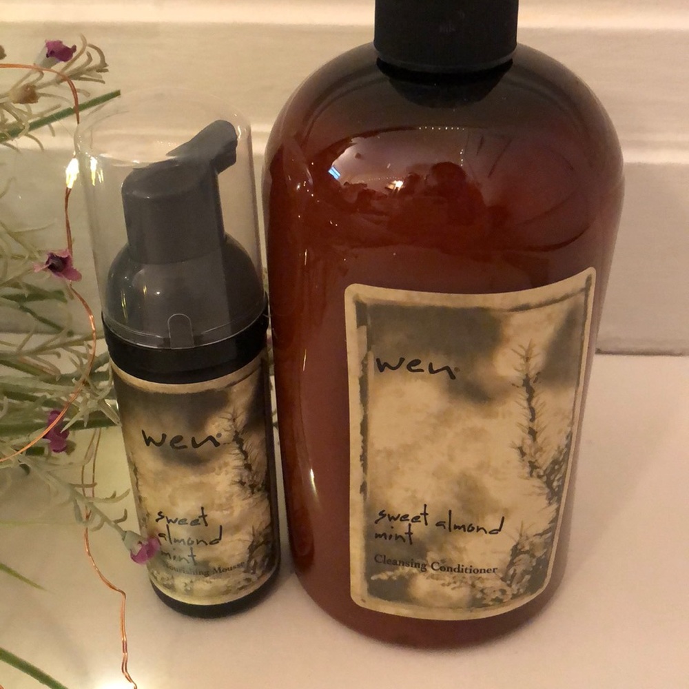 WEN Sweet Almond mint conditioner & mousse - Picture 1 of 1
